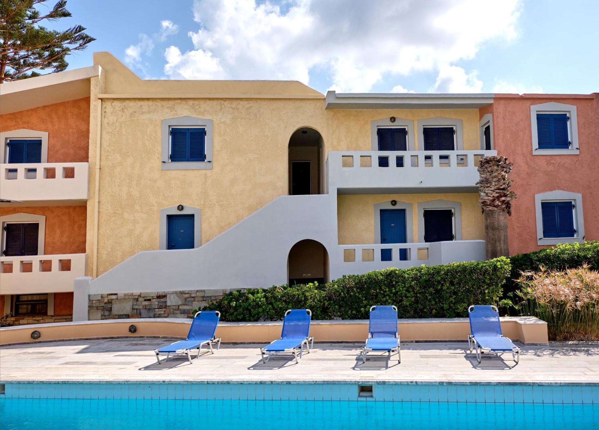 Niros Beachfront Aparthotel Kokkini Hani Экстерьер фото