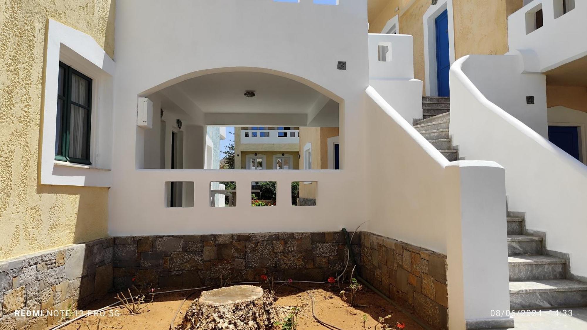 Niros Beachfront Aparthotel Kokkini Hani Экстерьер фото