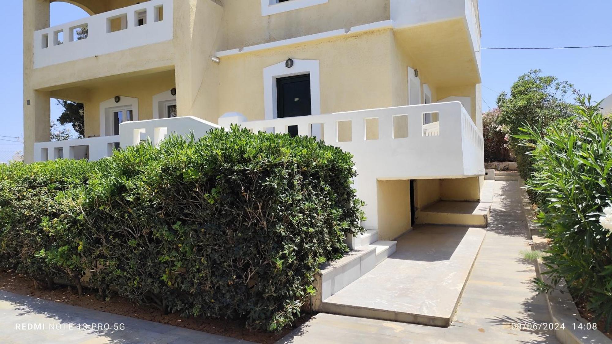 Niros Beachfront Aparthotel Kokkini Hani Экстерьер фото