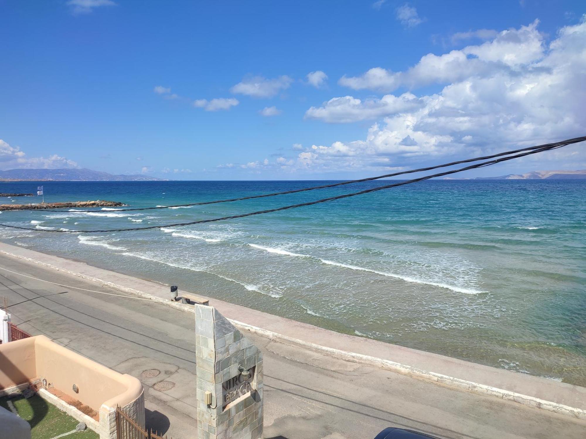 Niros Beachfront Aparthotel Kokkini Hani Экстерьер фото