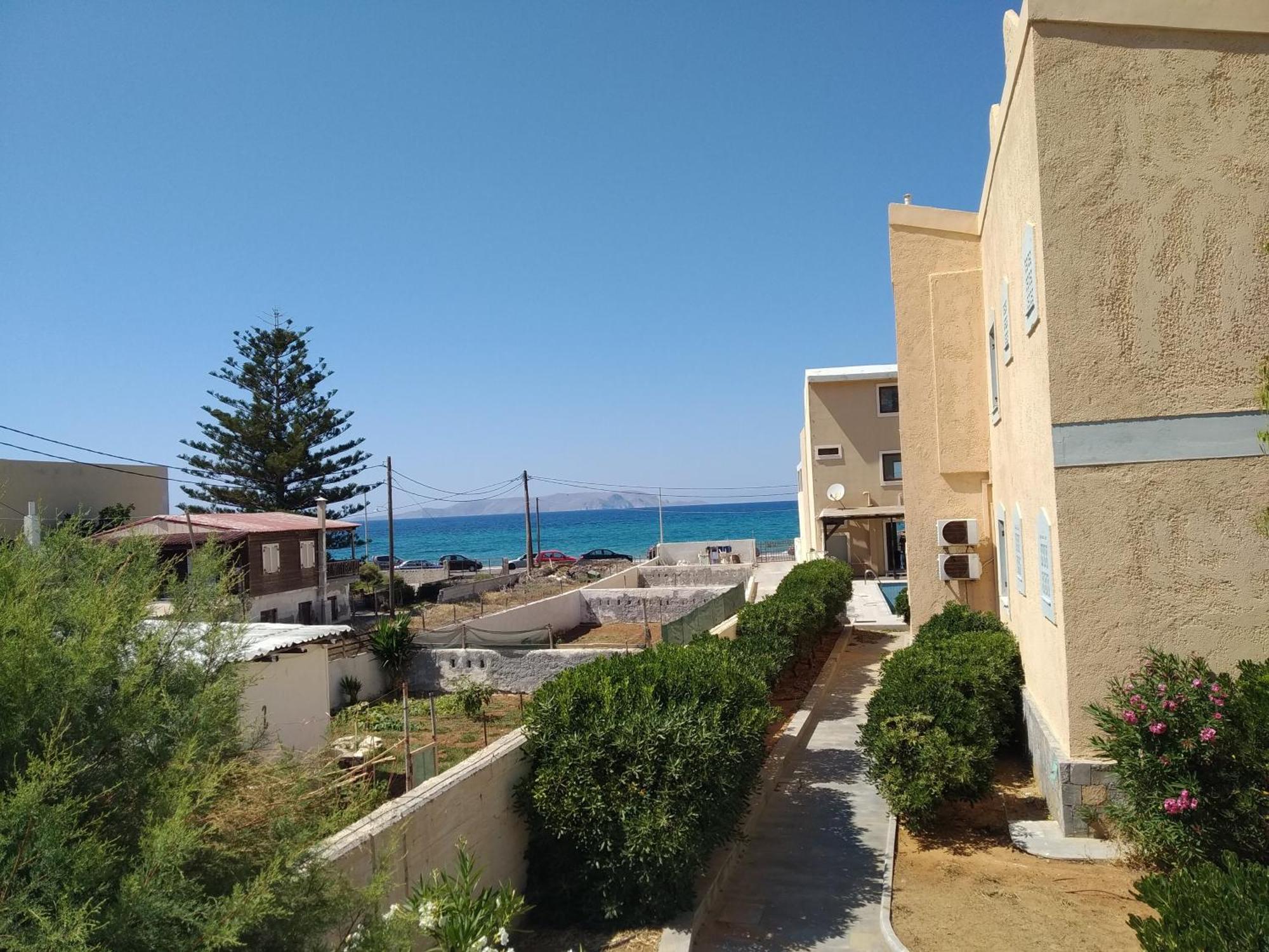 Niros Beachfront Aparthotel Kokkini Hani Экстерьер фото